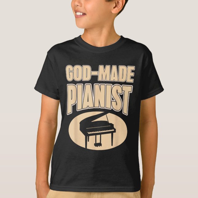 Faith-based Anist Christian Music Insration  T-Shirt (Front)