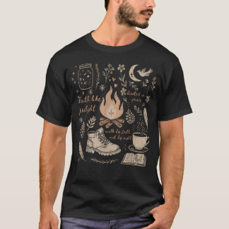Faith Based Camping Religious Christian Camping T-Shirt