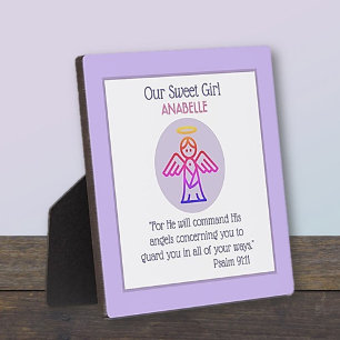 Faith Based Child's room Tabletop Plaque 