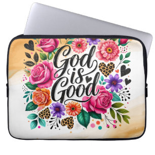 Faith Based Christian God Is Good Electronics Bag