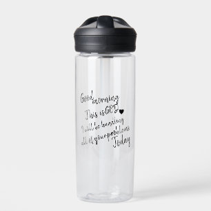 Faith-Based Gift Christian Encouragement Daily Water Bottle