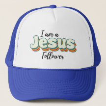 Faith based hat - I am a Jesus follower