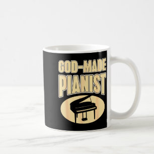 Faith-based Pianist Christian Music Inspiration Coffee Mug