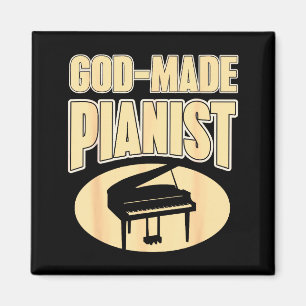 Faith-based Pianist Christian Music Inspiration Magnet