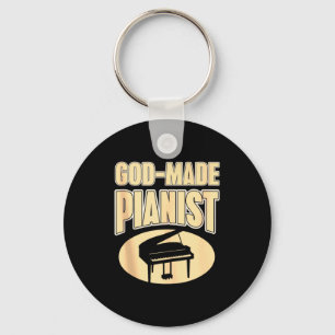 Faith-based Pianist Christian Music Inspiration Ta Key Ring
