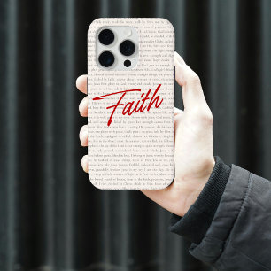 Faith Bible Verse Christian Phone Case for Women