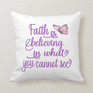 Faith Butterfly Cushion
