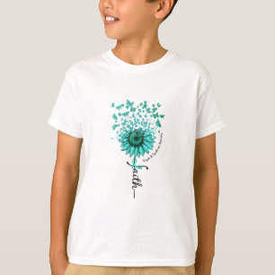 Faith Butterfly Fragile X Syndrome Awareness   T-Shirt