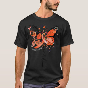 Faith Butterfly Orange Ribbon Multiple Sclerosis A T-Shirt