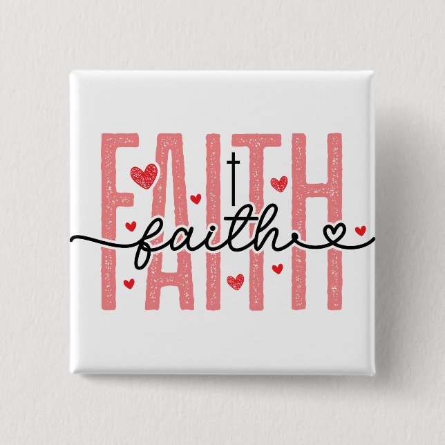 Faith Button  (Front)