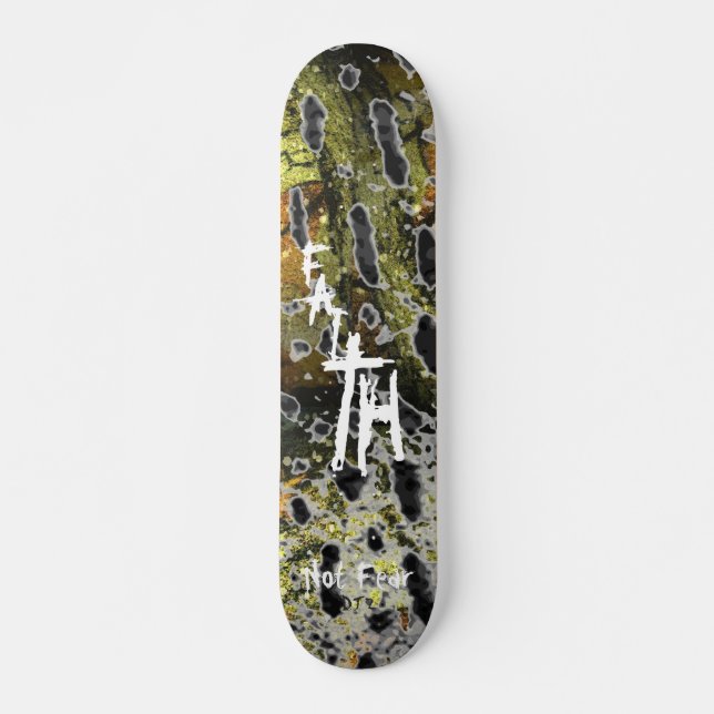 Faith Camo Skateboard (Front)