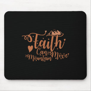 Faith Can Move Mountains Black History Month Men W Mouse Pad