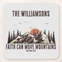 Faith Can Move Mountains Christian Bible Verse