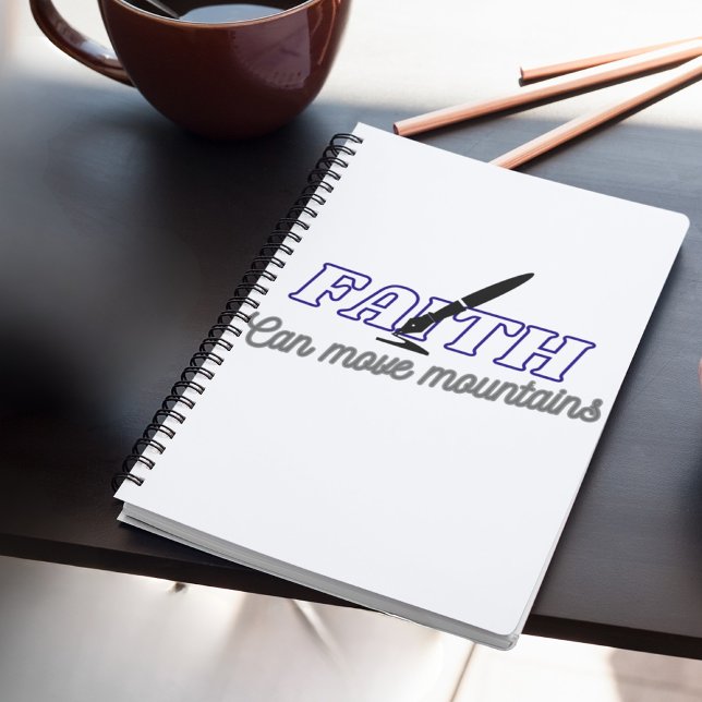 Faith Can Move Mountains Christian Notebook (Creator Uploaded)
