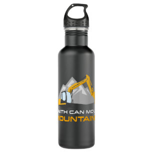 Faith Can Move Mountains – Kids & Adult Christian  710 Ml Water Bottle