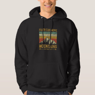 Faith Can Move Mountains Mens Womens Kids Religiou Hoodie