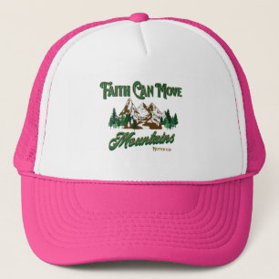 Faith Can Move Mountains Trucker Hat