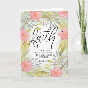 Faith Card for Inspiration