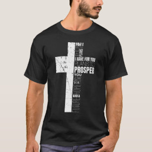 Faith Christian Bible Verse Men Women Sayings Cro T-Shirt