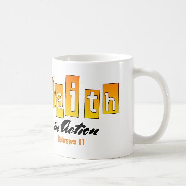 Faith - Classic White Mug (Right)