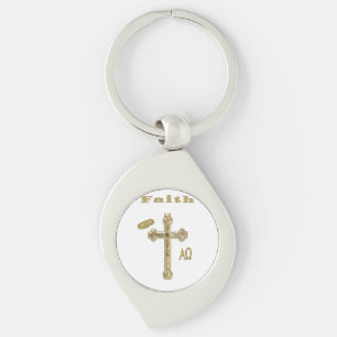 Faith clothing key ring
