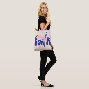 FAITH Colourful  Tote Bag