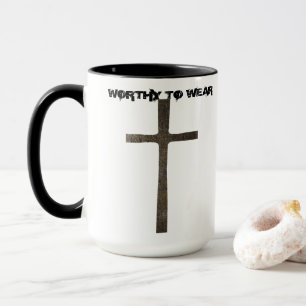 Faith Cross Armour - Worthy To Wear Mug