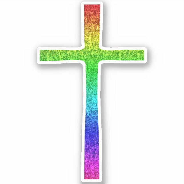 Faith Cross Rainbow (Front)