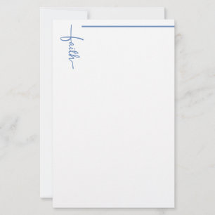 Faith Cross Stationery