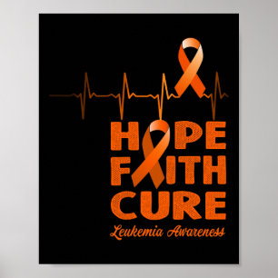 Faith Cure - Leukaemia Awareness  Poster