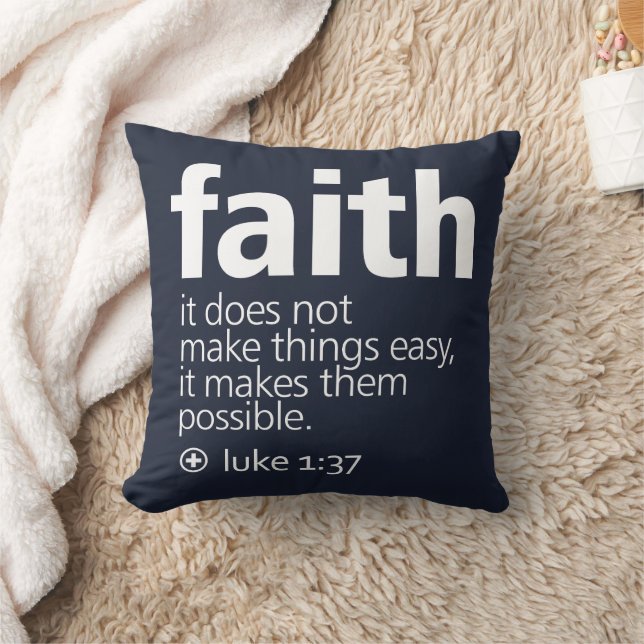 Faith Cushion (Blanket)