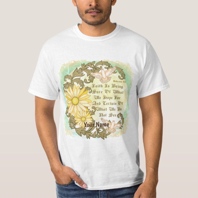 Faith Daisy  T-Shirt (Front)