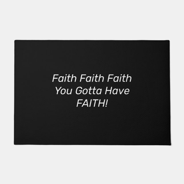 Faith Doormat  (Front)