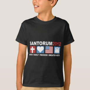 Faith, Family, Freedom and Sweater Vests Dark Tee