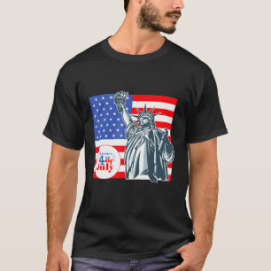 Faith Family Freedom Fourth July American Patrioti T-Shirt