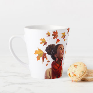 Faith-Filled Fall Mornings Latte Mug