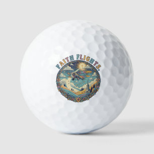 Faith Flights Vintage Inspirational Christian Av Golf Balls