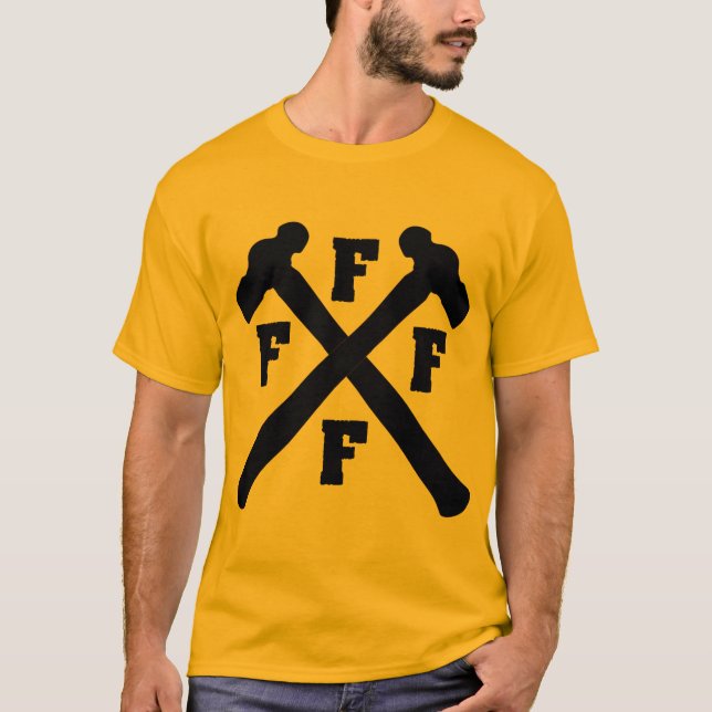 Faith,Folk,Family,Fraternity T-Shirt (Front)