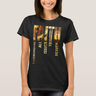 Faith Forwarding All Issues To Heaven Vintage Jesu T-Shirt