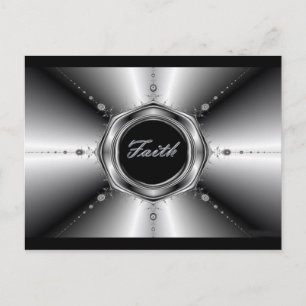 Faith Fractal Inmate Postcard