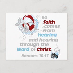 Faith from Hearing Postcard