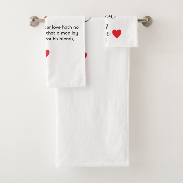 FAITH GIFTS COLLECTION -  BATH TOWEL SET (Insitu)