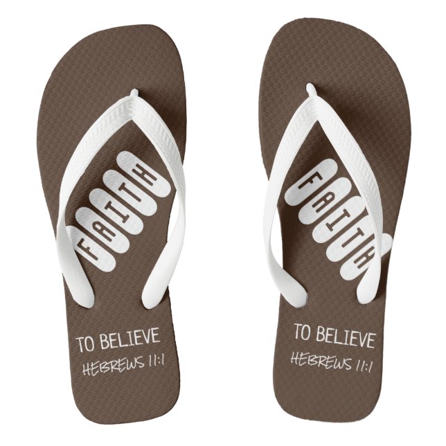 Faith Gifts Collection - Thongs (Footbed)