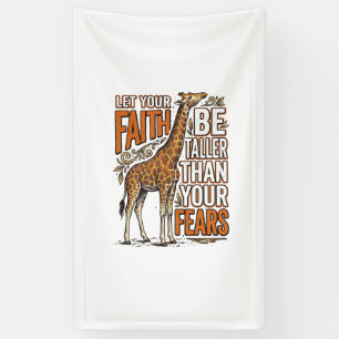 Faith Giraffe Vintage Inspirational Shirt Design_1 Banner