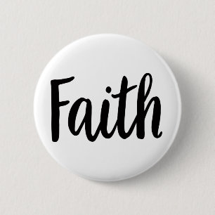 Faith Gospel Graphics Faith Art Aesthetic Christia 6 Cm Round Badge