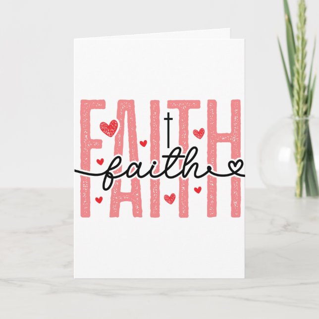 Faith Greeting Card (Front)