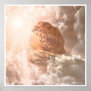 Faith Guardian Angel Poster