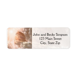 Faith Guardian Angel Return Address Label