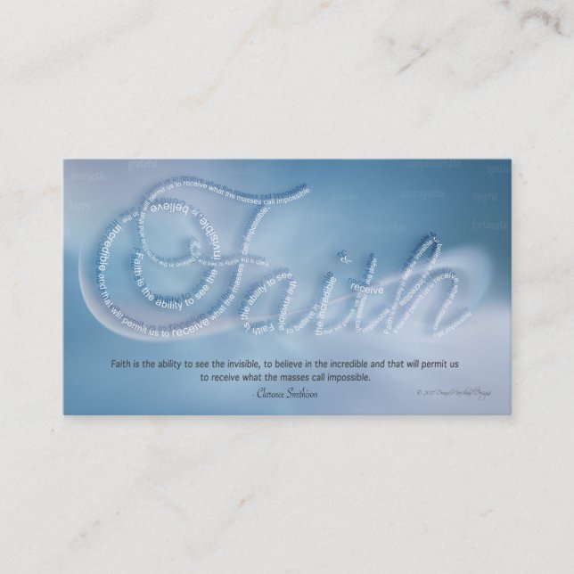 Faith Handout Card (Front)