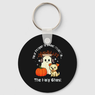 Faith-holy Ghost Music & Prayer For Christian Key Ring